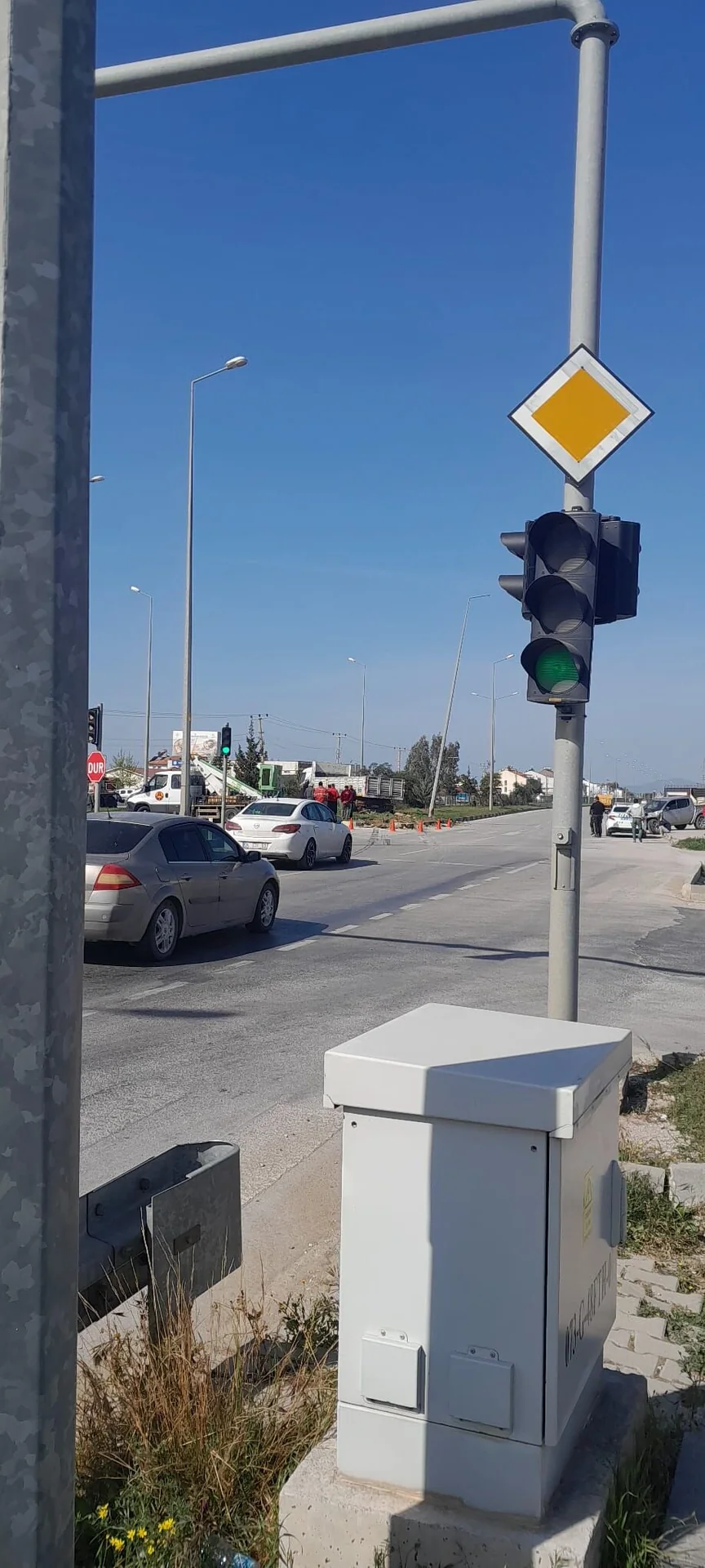 Çevre Yolunda Kamyon İle Kamyonet Çarpıştı