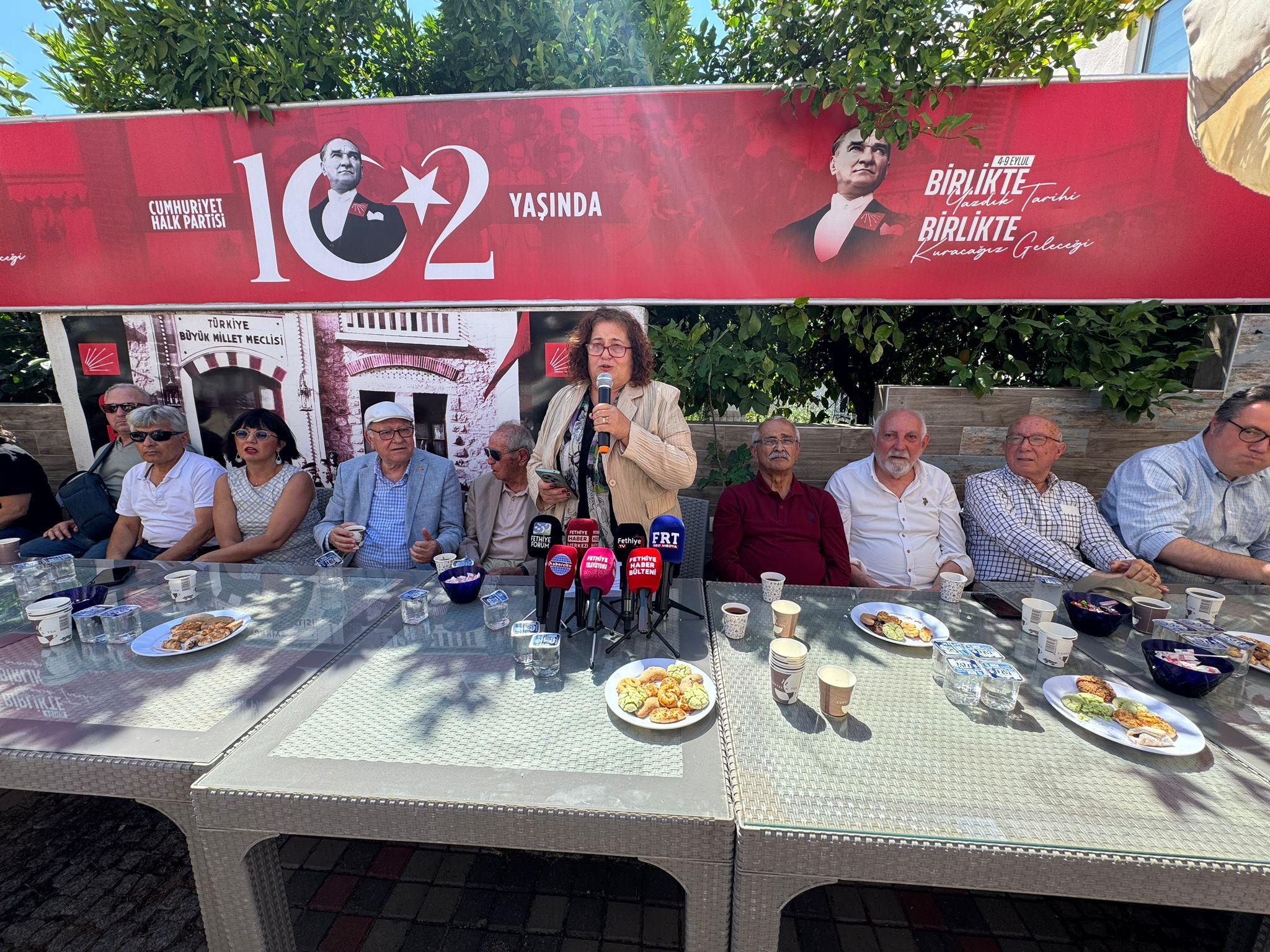 CHP Fethiye’de Hüzünlü Bayramlaşma
