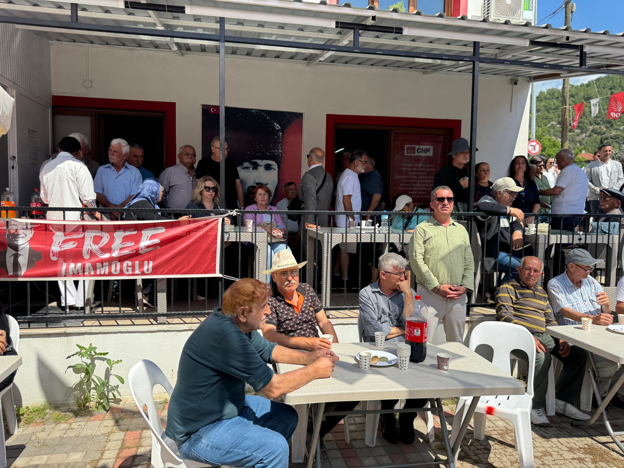 CHP Fethiye’de Hüzünlü Bayramlaşma