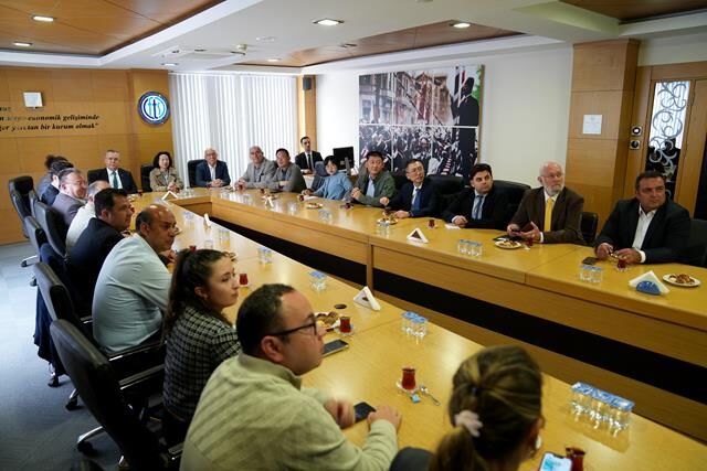 Çin Heyeti, FTSO’da Temaslarda Bulundu