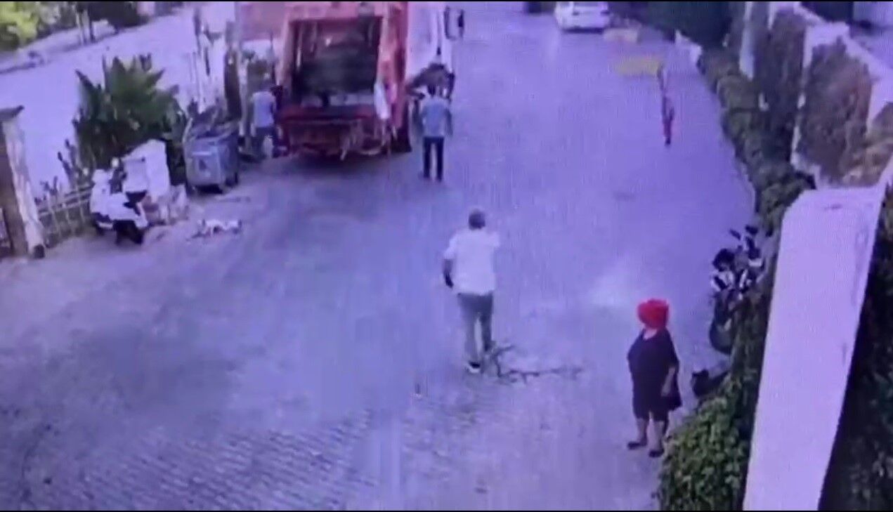 Çöp Kamyonunun Altında Can Verdi
