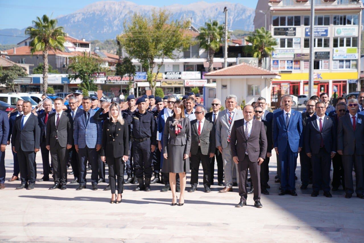 Cumhuriyet Bayramı Seydikemer’de De Coşkuyla Kutlandı