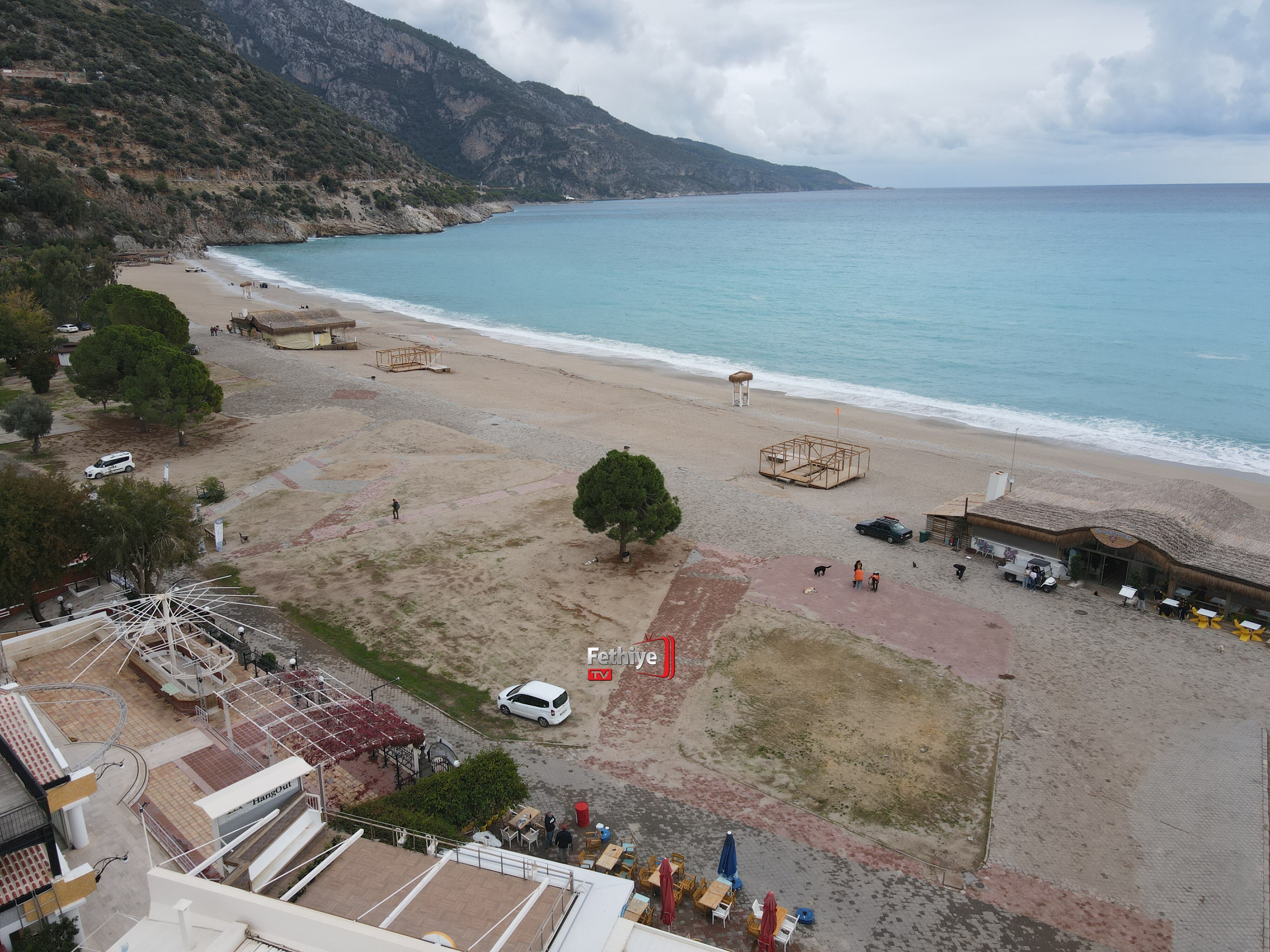 Kış Sessizliği Ölüdeniz’i Sardı