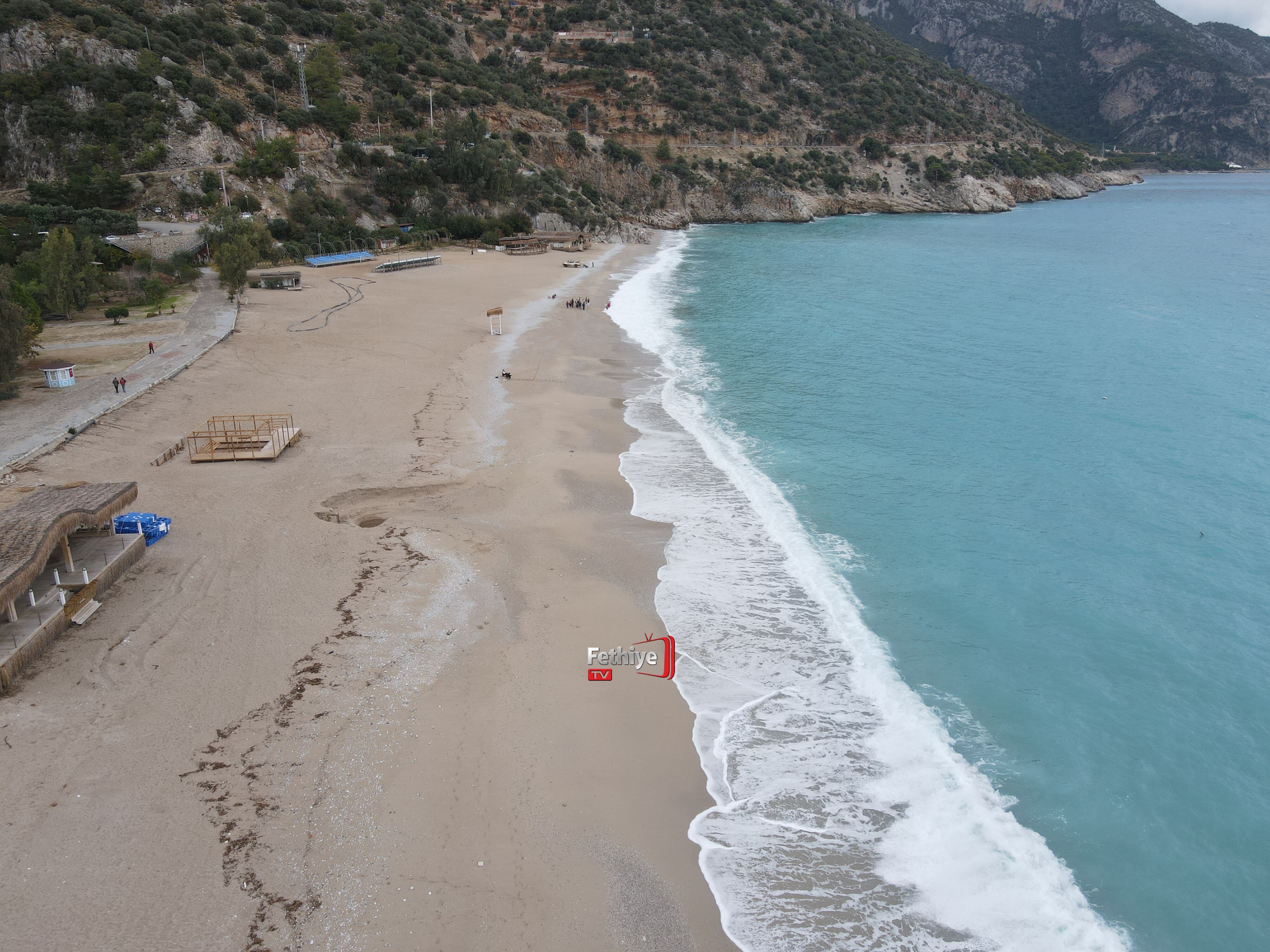 Kış Sessizliği Ölüdeniz’i Sardı