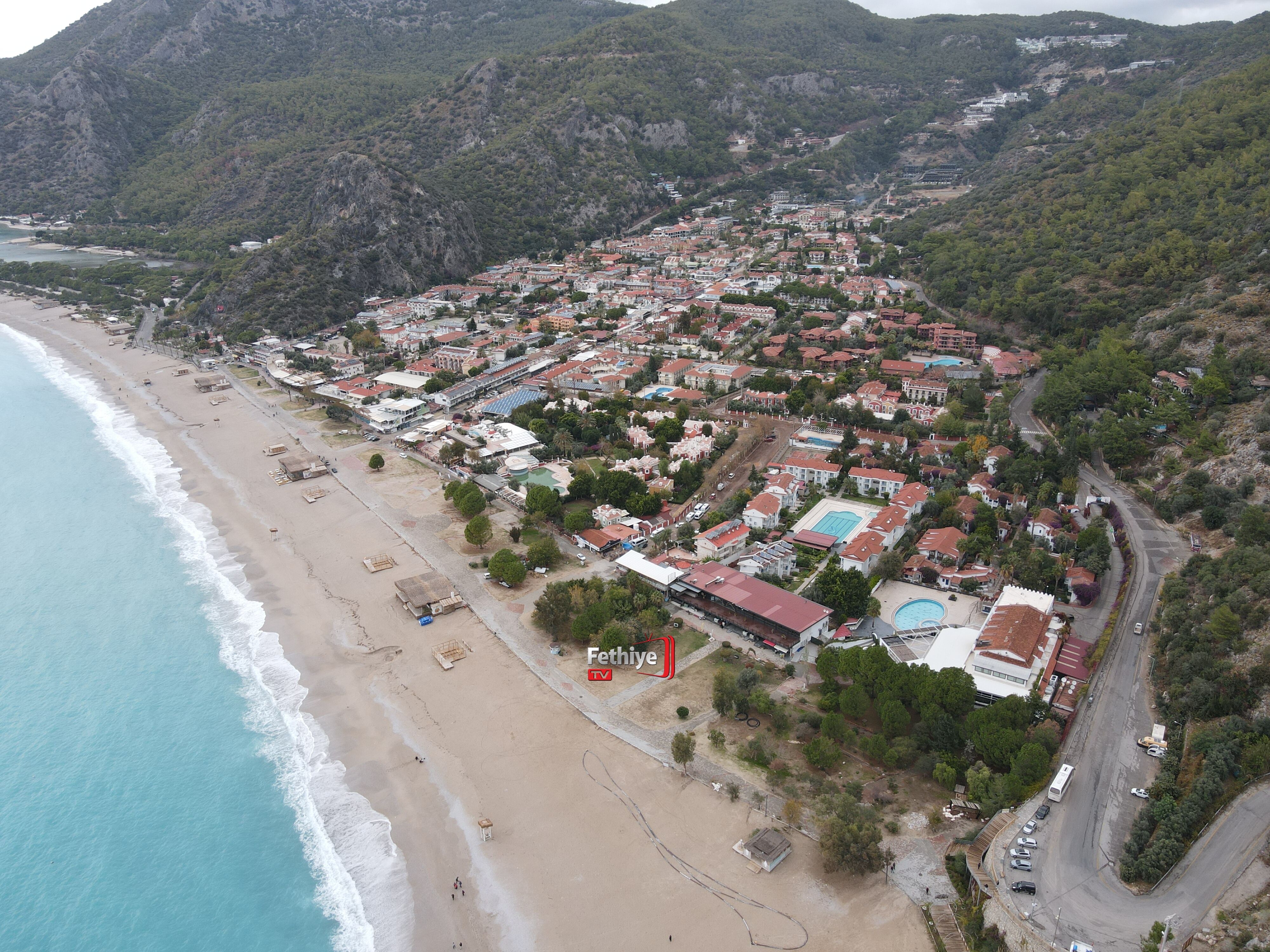 Kış Sessizliği Ölüdeniz’i Sardı