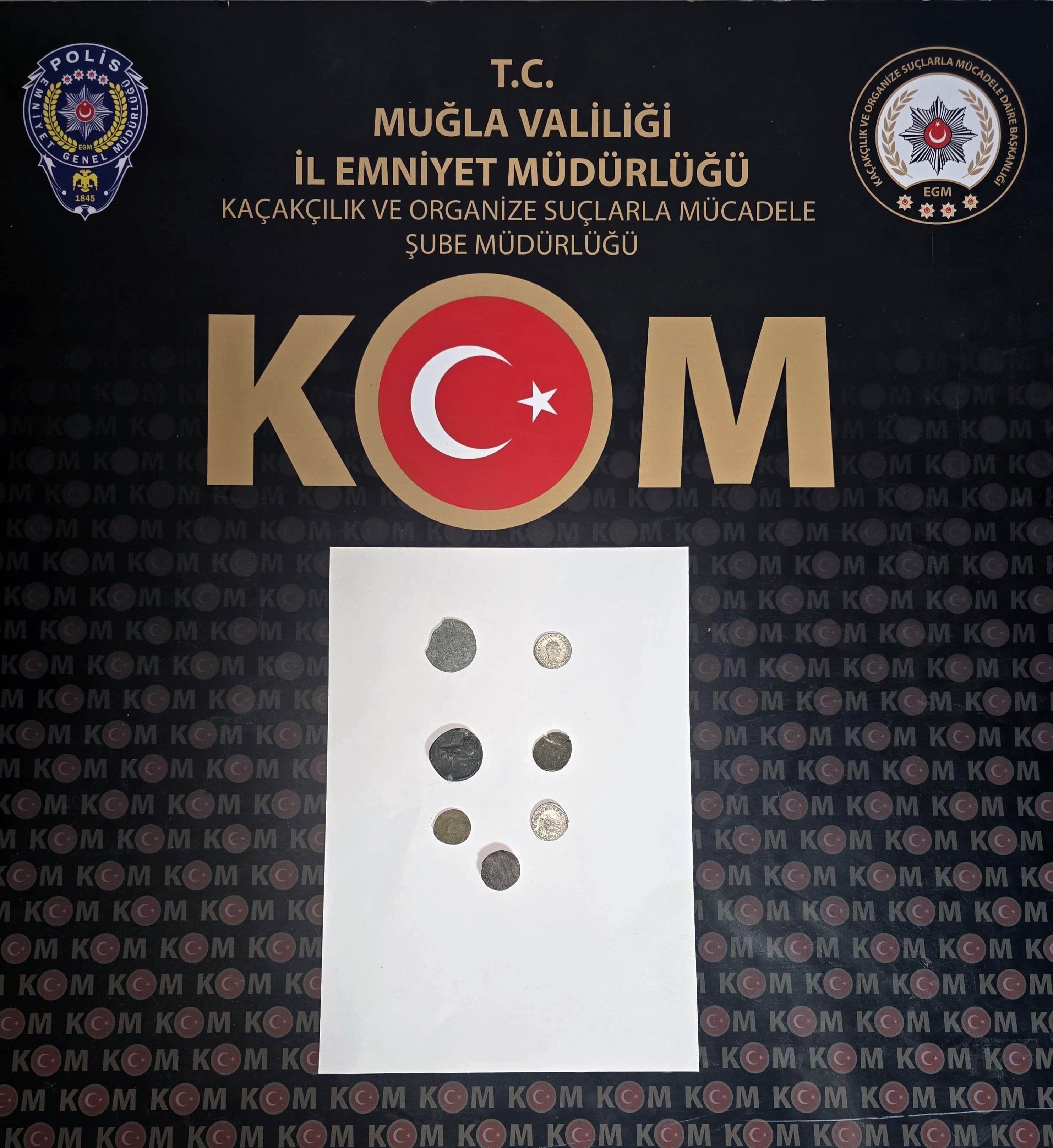 Dalaman’da Tarihi Eser Operasyonunda 7 Tutuklama