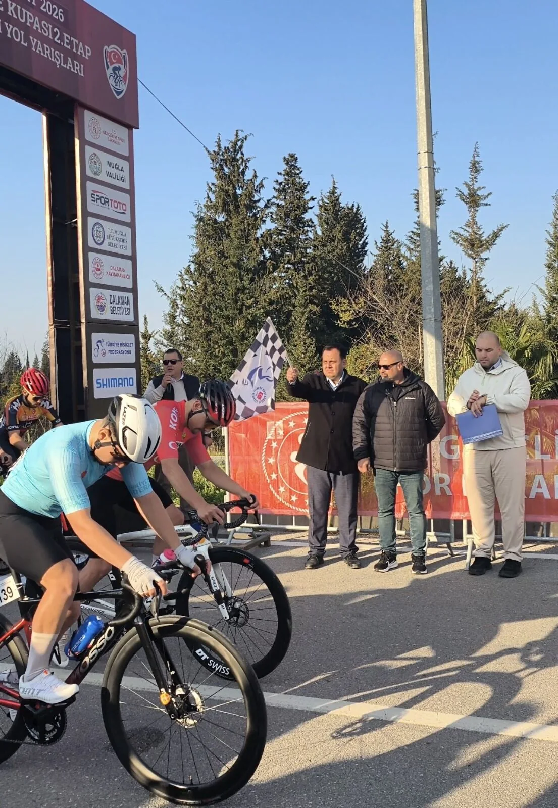 Dalaman’da Türkiye Kupası 2. Etap Puanlı Yol Yarışları Başladı