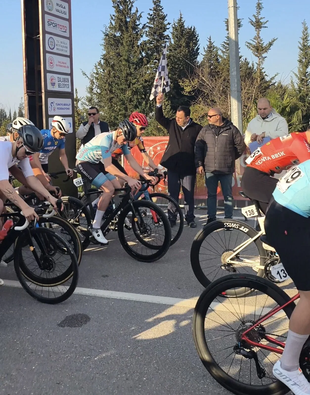 Dalaman’da Türkiye Kupası 2. Etap Puanlı Yol Yarışları Başladı