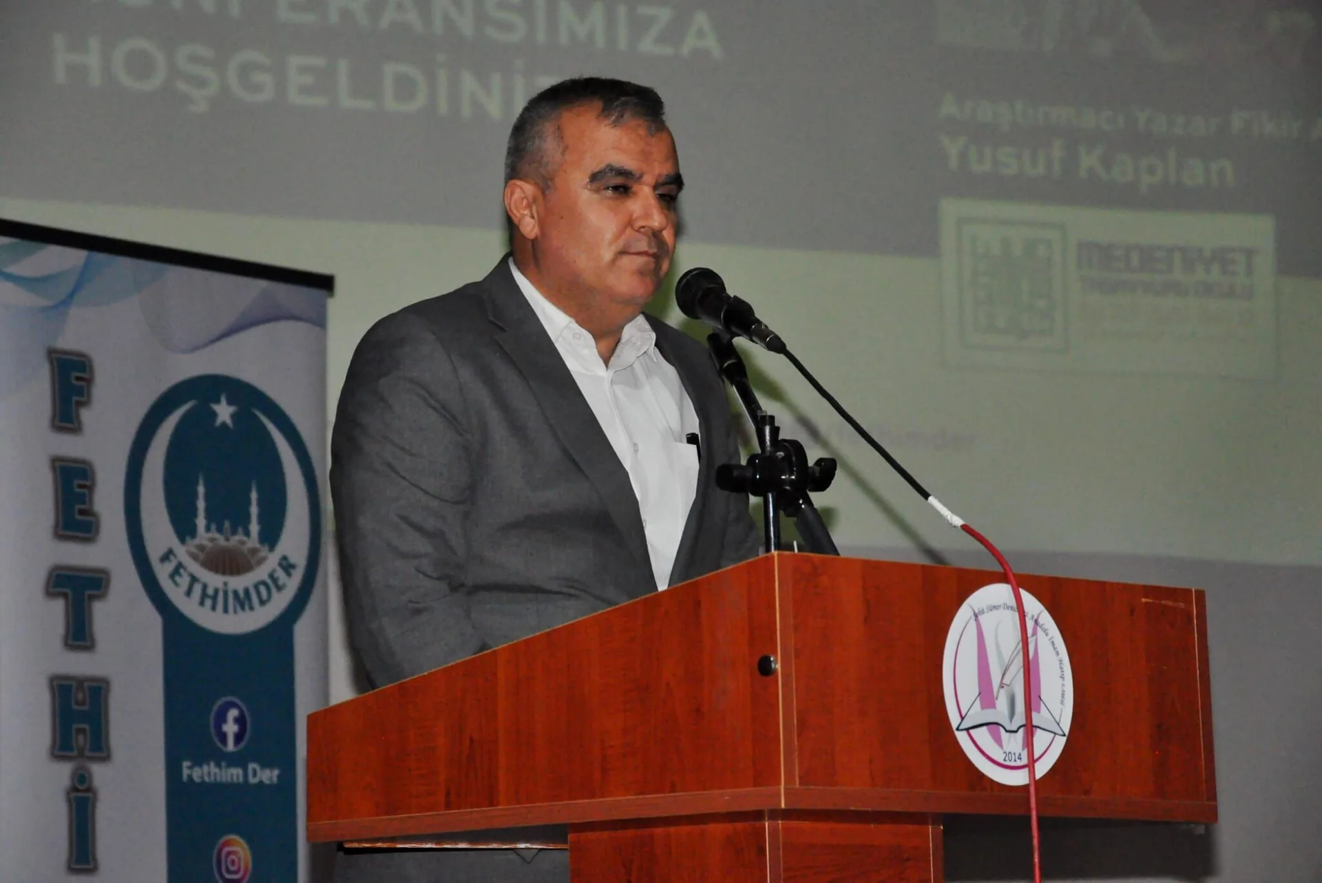 Eğitimci Yazar Yusuf Kaplan, Fethiye'de Konferans Verdi