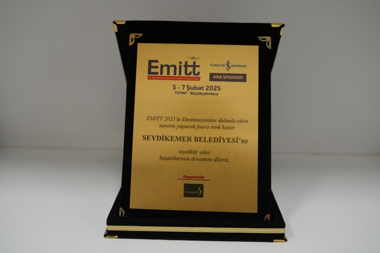 EMITT’te “En Etkin Tanıtım” Ödülü Seydikemer’in