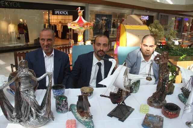 Engelli Bireylerin El Emeği Ürünleri Erasta AVM’de Sergilendi