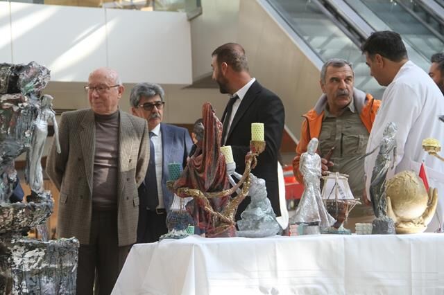Engelli Bireylerin El Emeği Ürünleri Erasta AVM’de Sergilendi