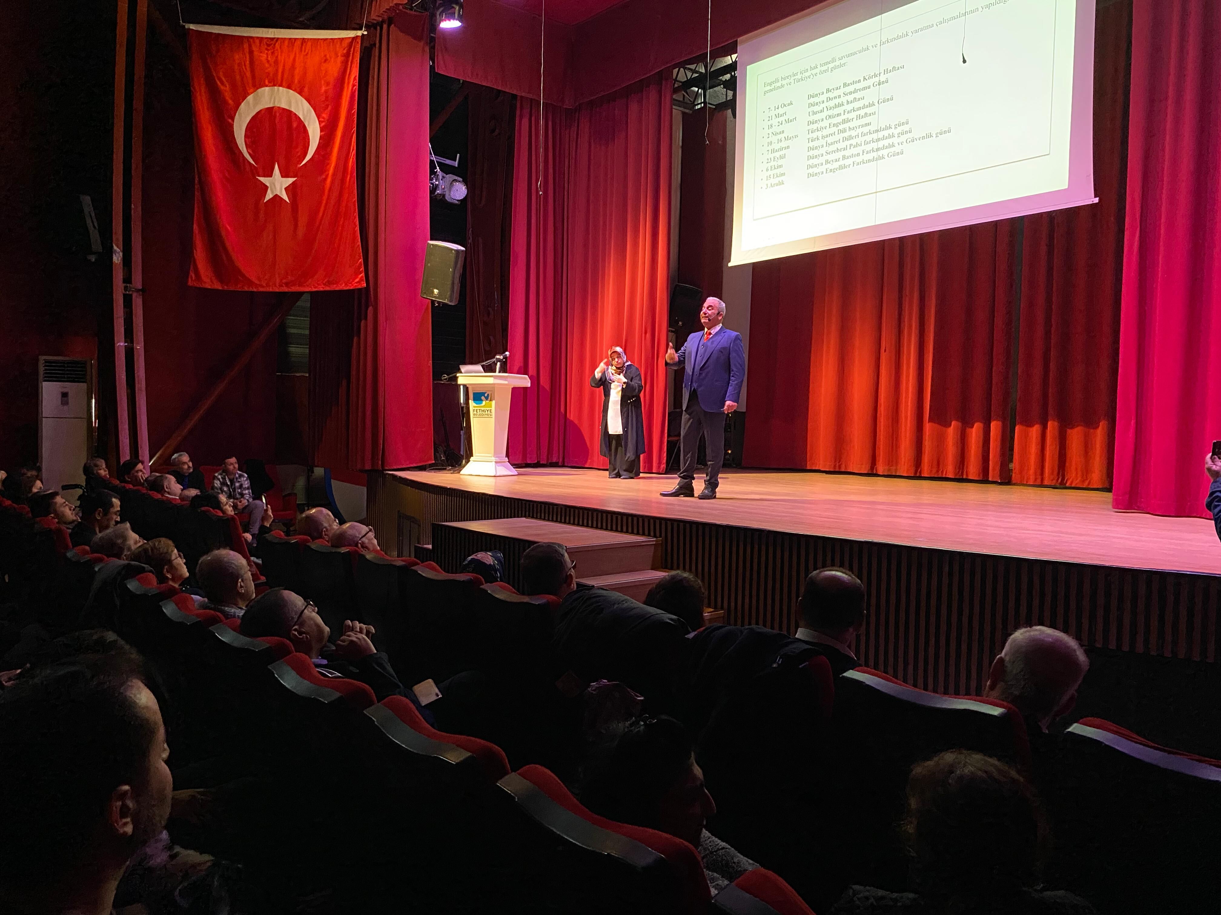 Engelliler Günü’nde Fethiye’de Erişilebilirlik Konferansı Düzenlendi