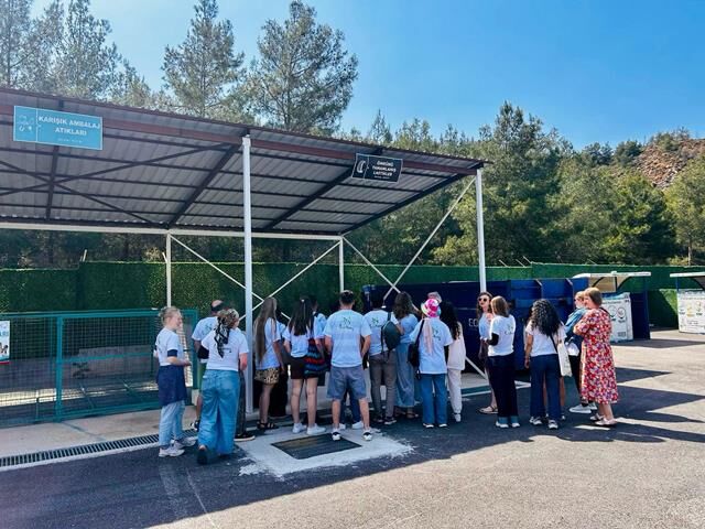 12 Farklı Ülkeden Katılımcı, Atık Getirme Merkezi’nde Ağırlandı