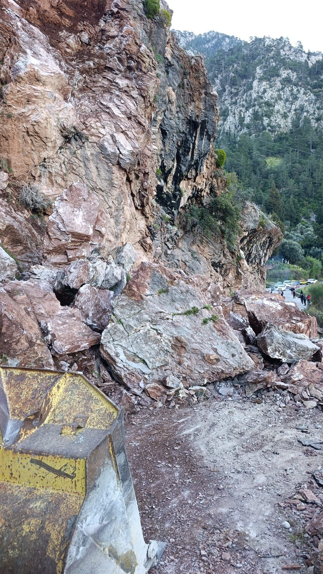 Faralya’da Heyelan Müdahalesi