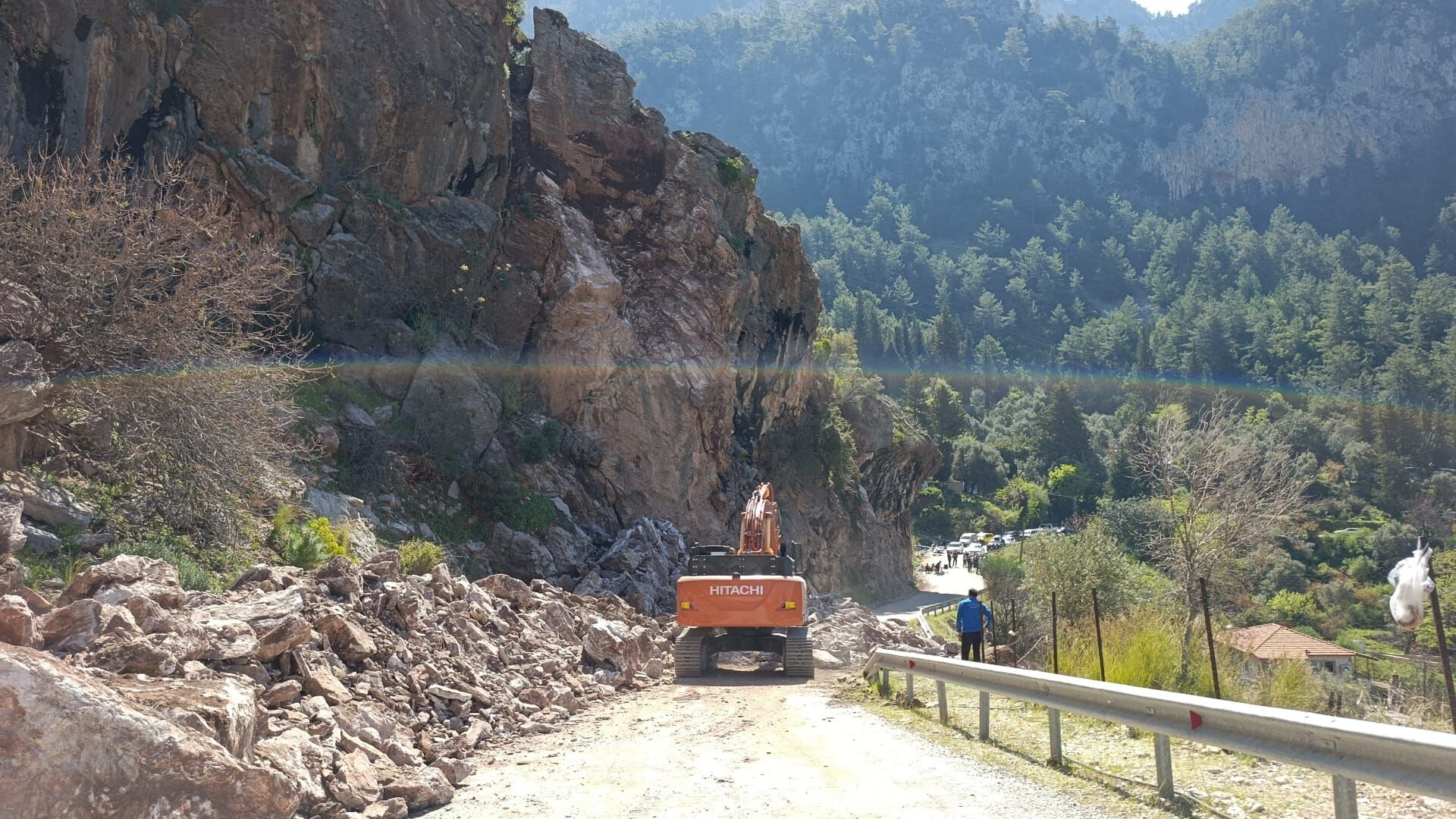 Faralya’da Heyelan Müdahalesi