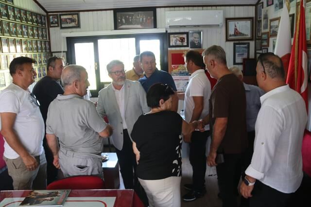 AK Parti Fethiye’den Şehit Aileleri ve Gaziler Derneği’ne ‘Hayırlı Olsun’ Ziyareti
