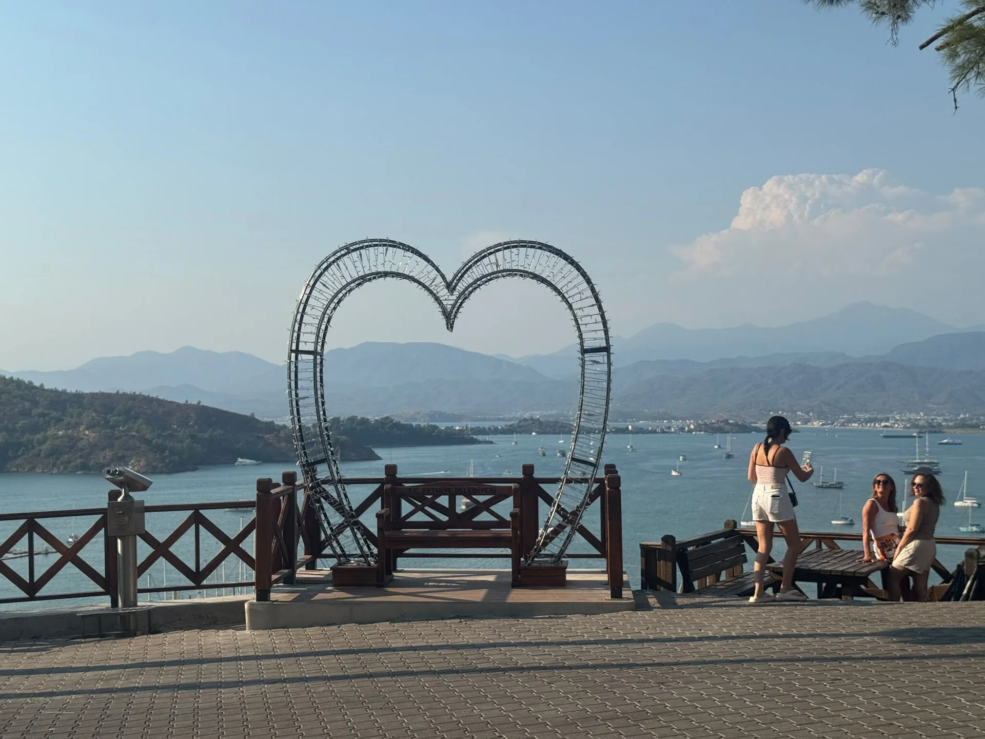 Fethiye Aşıklar Tepesi’nde Yeni Fotoğraf Noktası