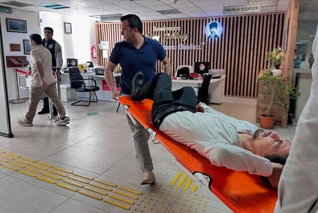 Fethiye Belediyesi Personeline Yangın Tatbikatı ve Eğitim Verildi