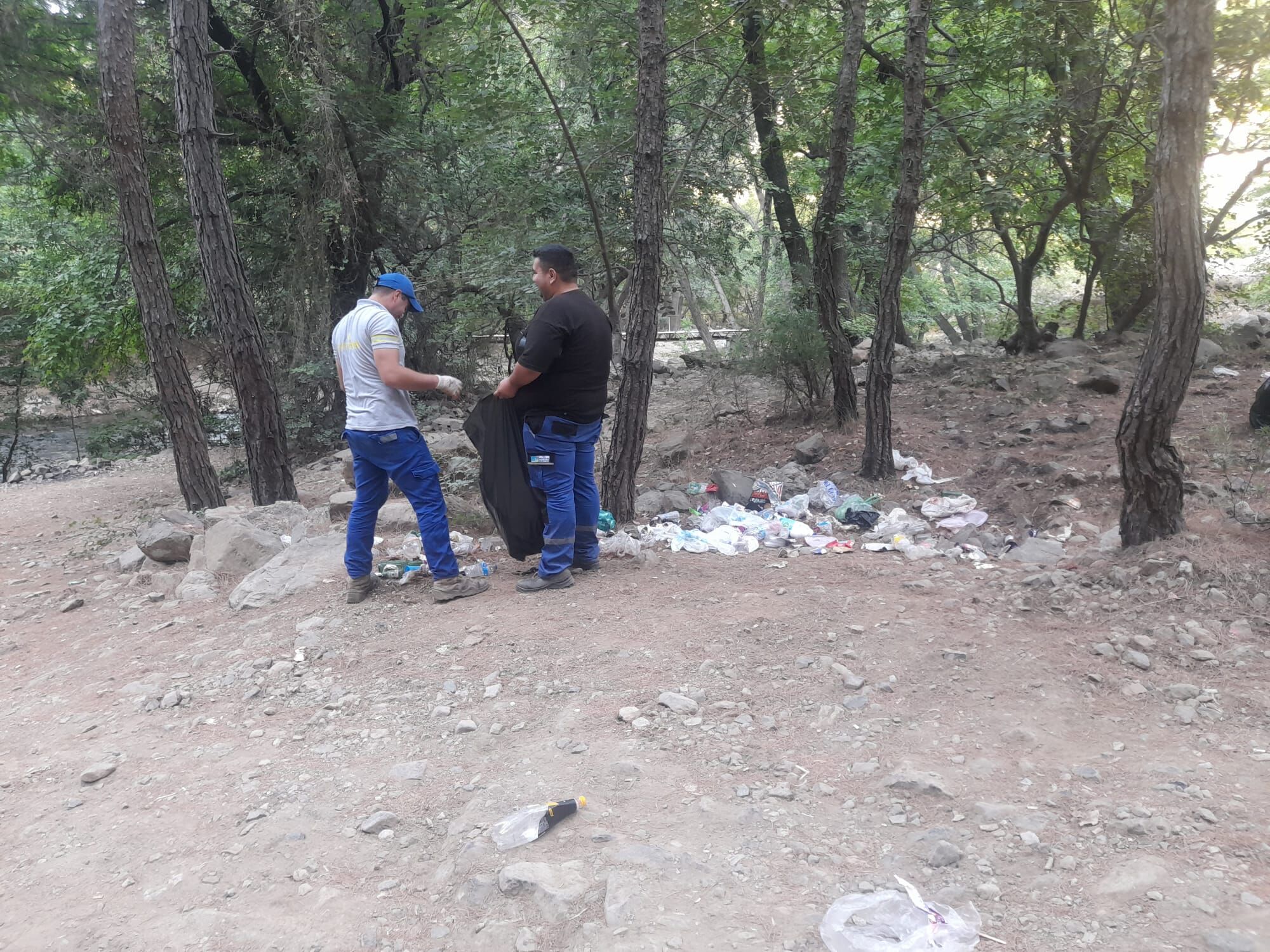 Fethiye Belediyesi Yeşil Vadi’de Temizlik Yaptı