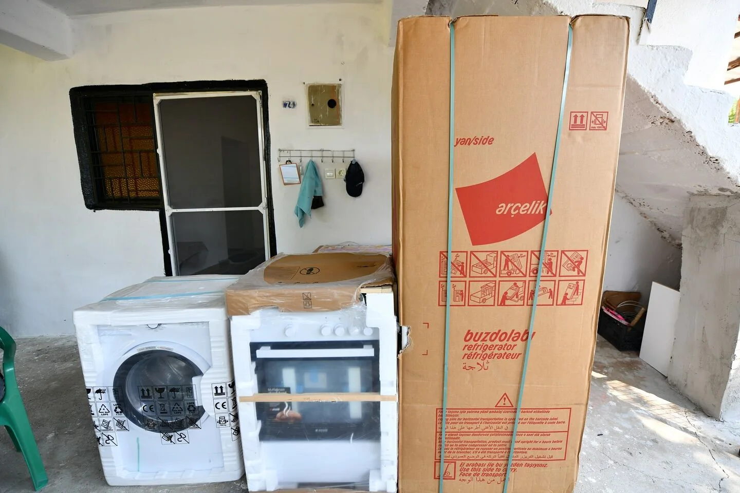 Fethiye Belediyesi’nden Evi Yanan Vatandaşa Destek