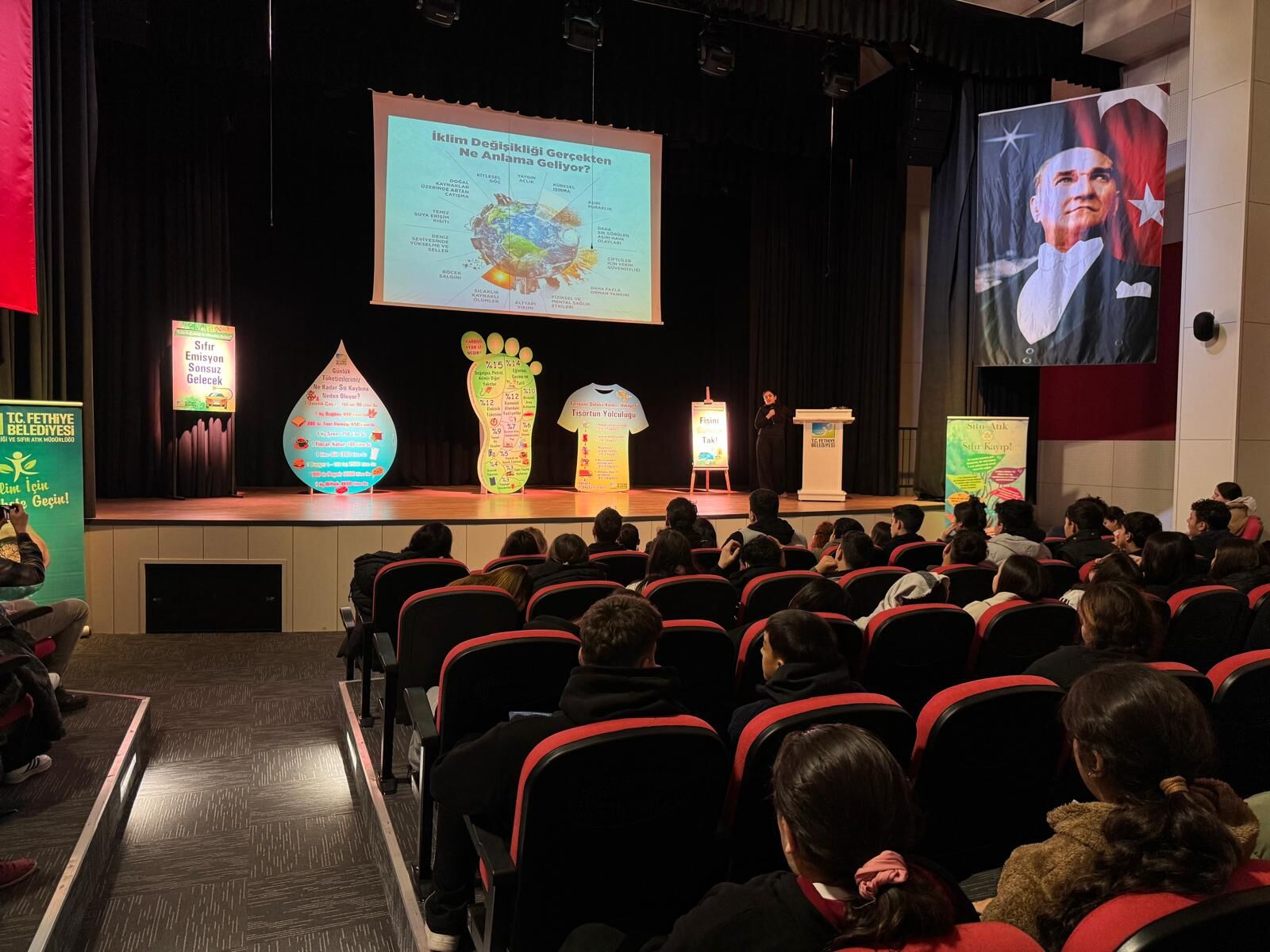 Fethiye Belediyesi’nden Lise Öğrencilerine Enerji Verimliliği Eğitimi