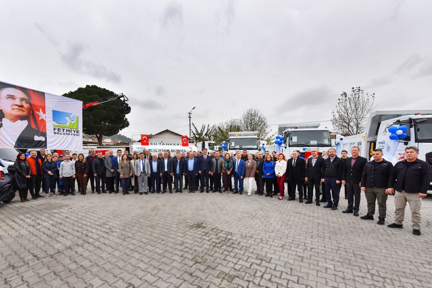 Fethiye Belediyesi’ne 12 Yeni Araç Takviyesi