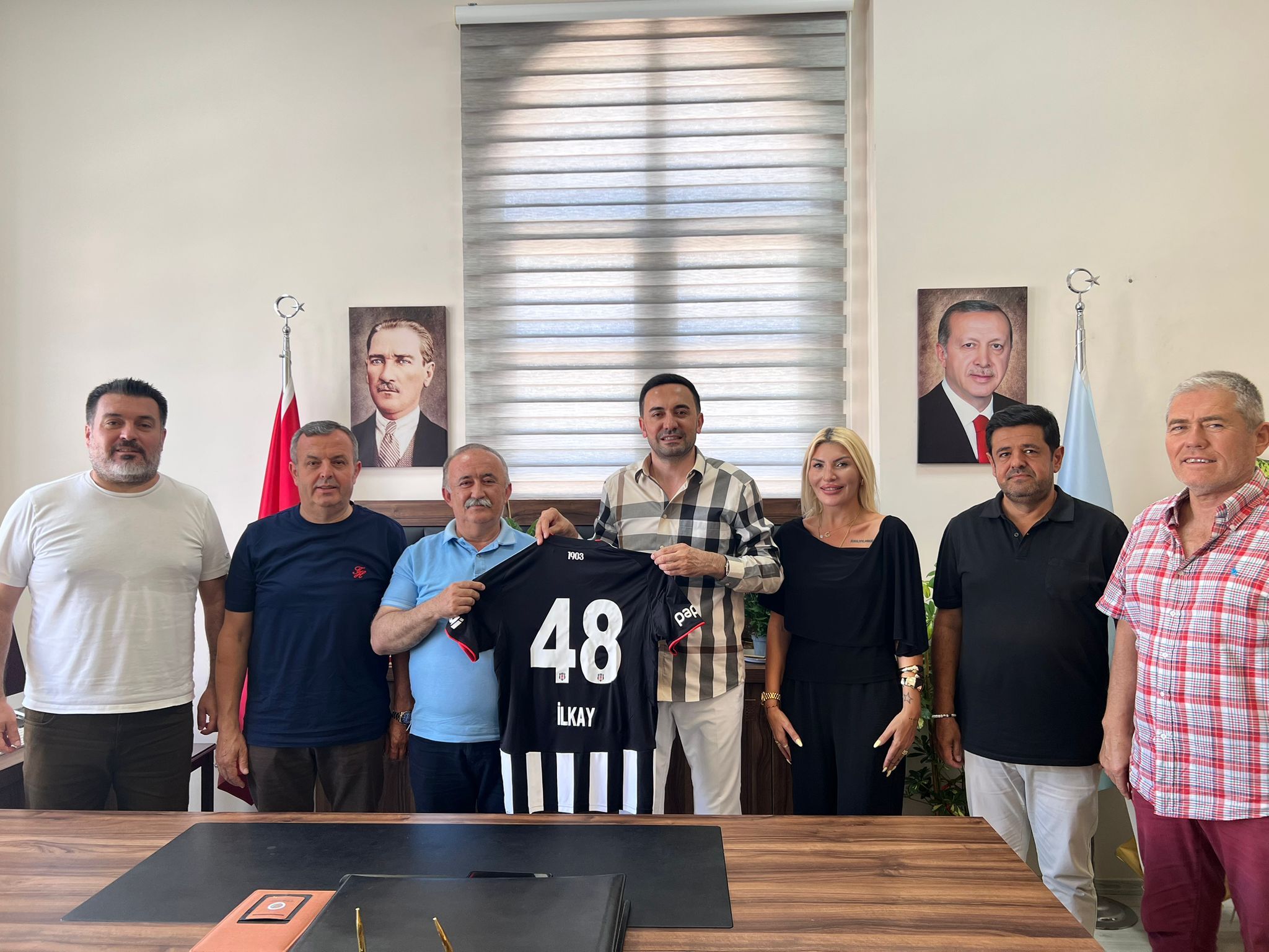 Fethiye Beşiktaş Taraftarlar Derneği’nden Seydikemer’de Kurum Müdürlerine Hayırlı Olsun Ziyareti