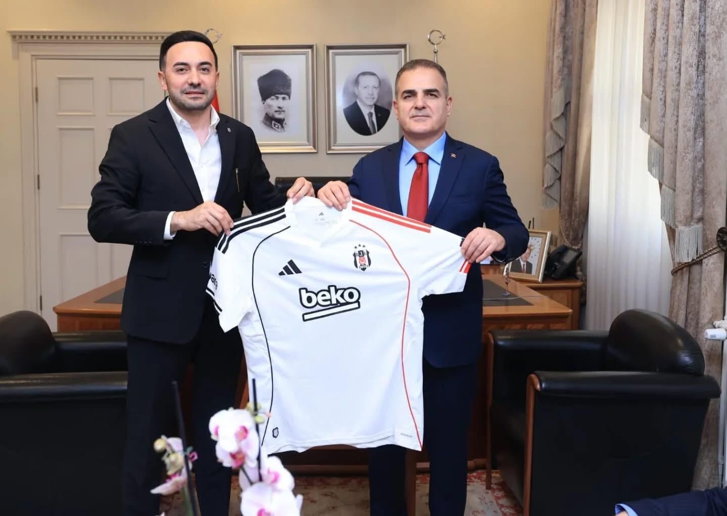 Fethiye Beşiktaş Taraftarlar Derneği’nden Vali Akbıyık’a Ziyaret