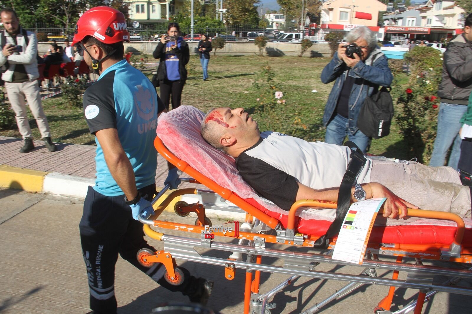 Fethiye’de Gerçeğini Aratmayan Tatbikat