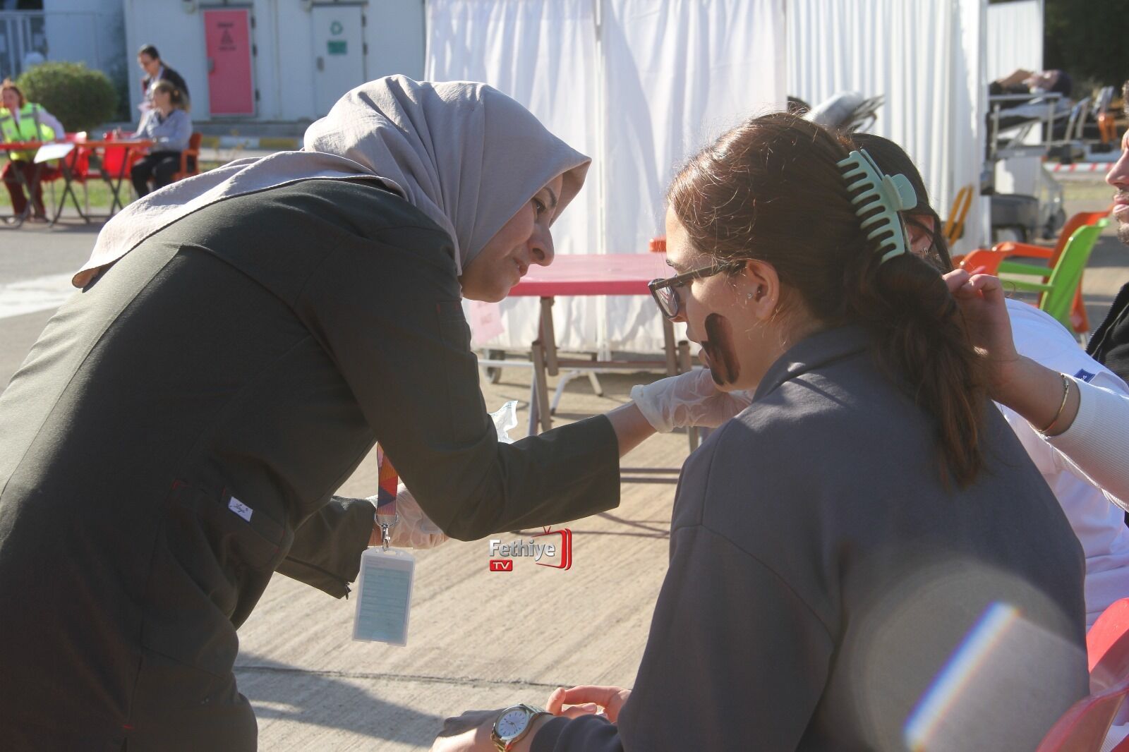 Fethiye’de Gerçeğini Aratmayan Tatbikat