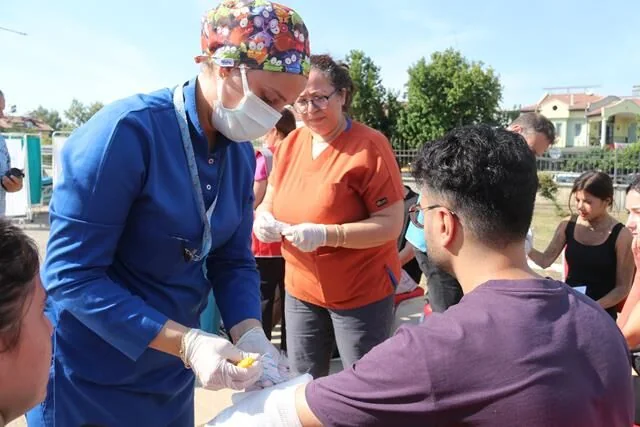 Fethiye Devlet Hastanesi’nde Afet Tatbikatı Gerçeğini Aratmadı