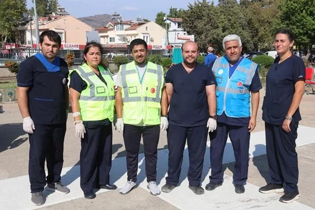 Fethiye Devlet Hastanesi’nde Afet Tatbikatı Gerçeğini Aratmadı