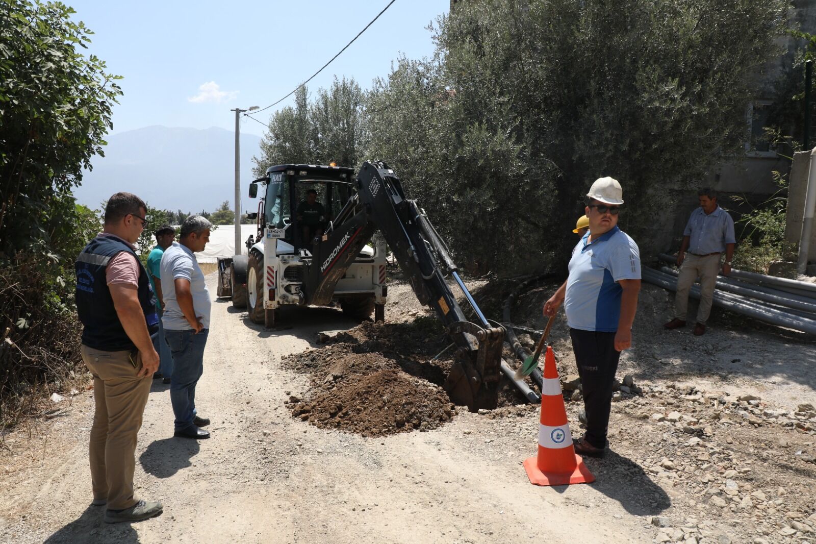 Fethiye Eldirek’de Kesintisiz İçme Suyu İçin Çalışmalar Başladı