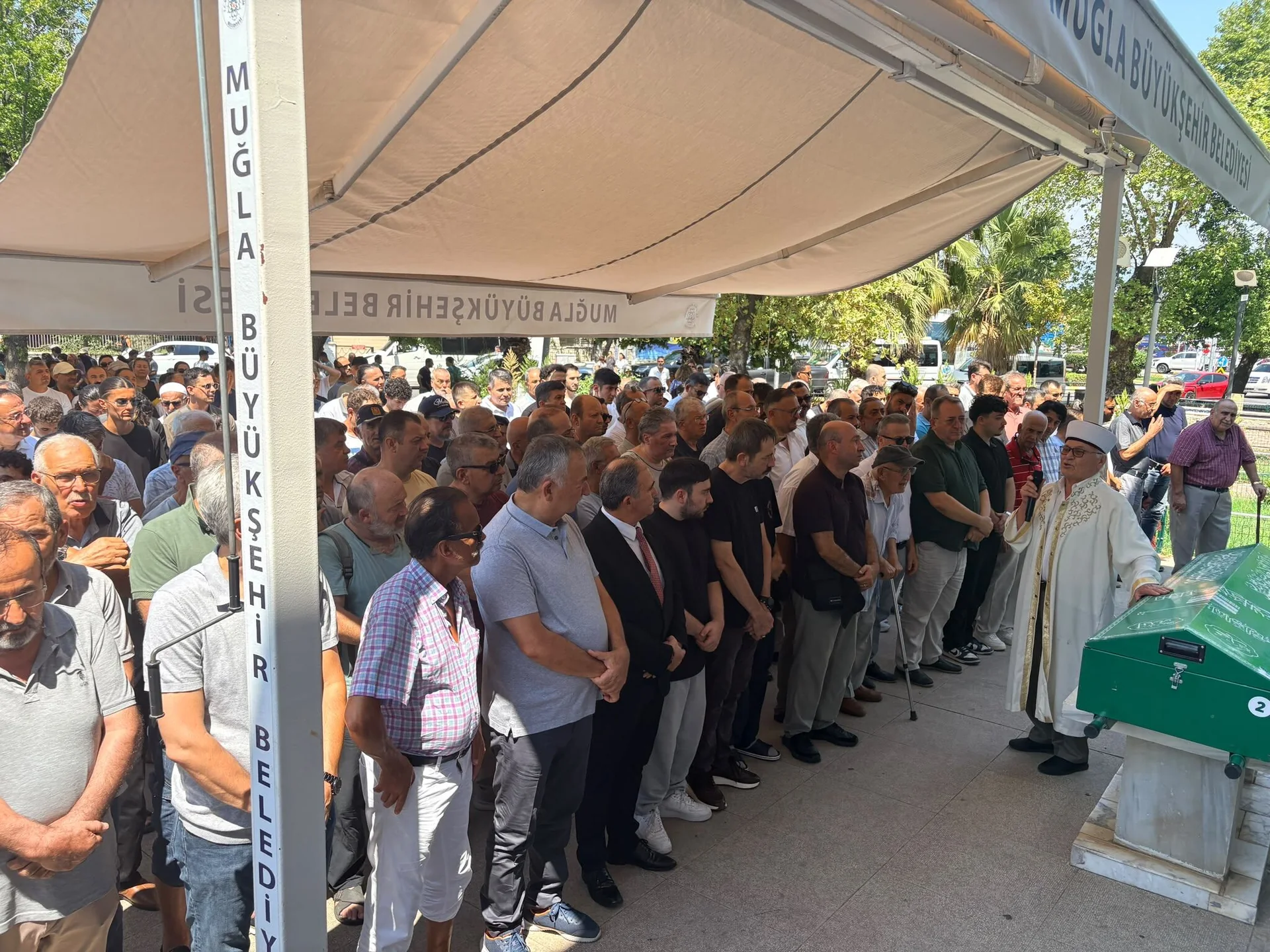 Fethiye Eski Vergi Dairesi Müdürü Mehmet Öztekin Son Yolculuğuna Uğurlandı