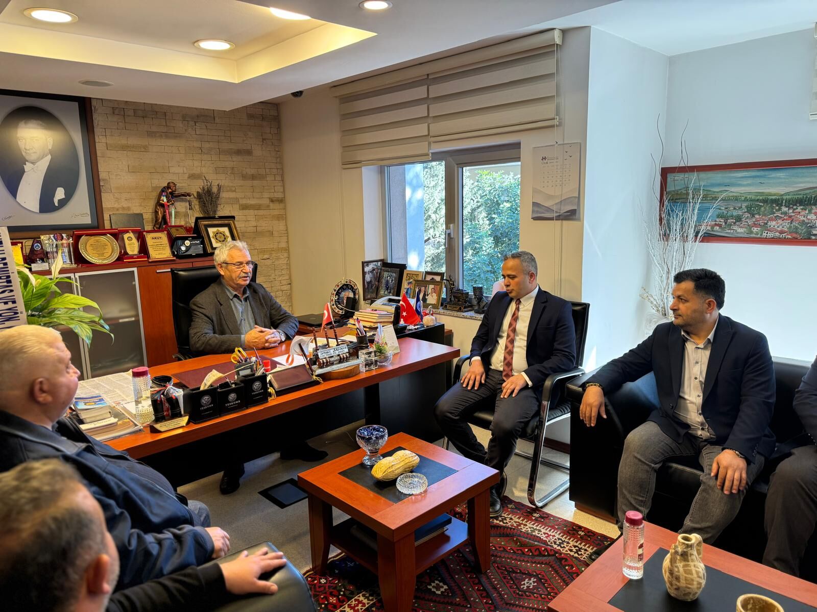 Fethiye Esnaf Odası Başkanı Demirtaş'tan Oda Başkanlarına Ziyaret