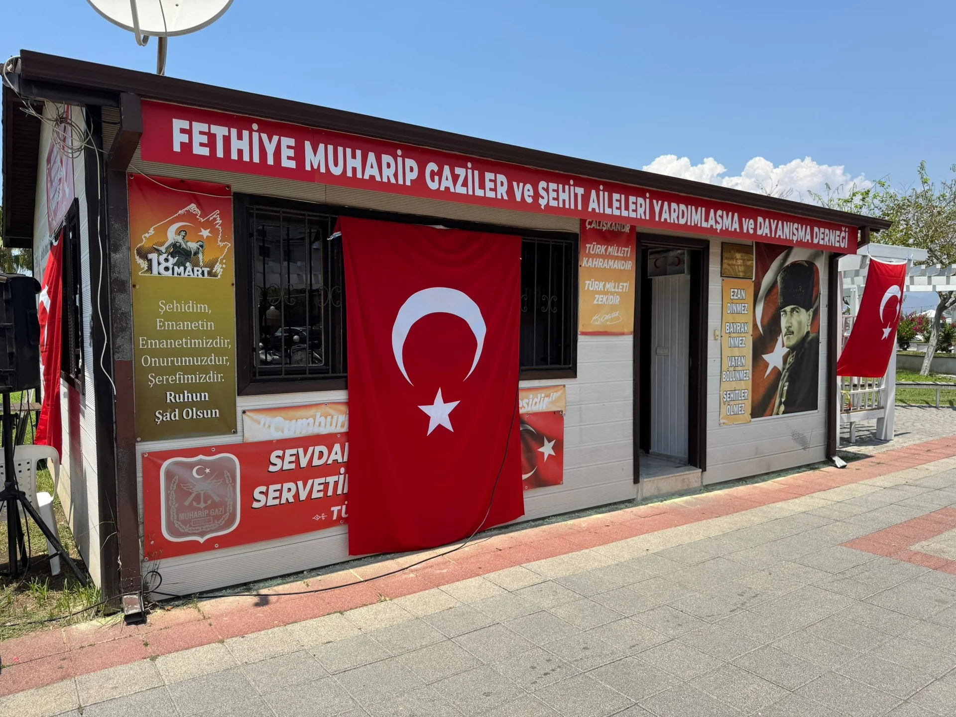 Fethiye Gaziler ve Şehit Aileleri Derneği'nde Yeni Başkan Mahmut Topal Oldu