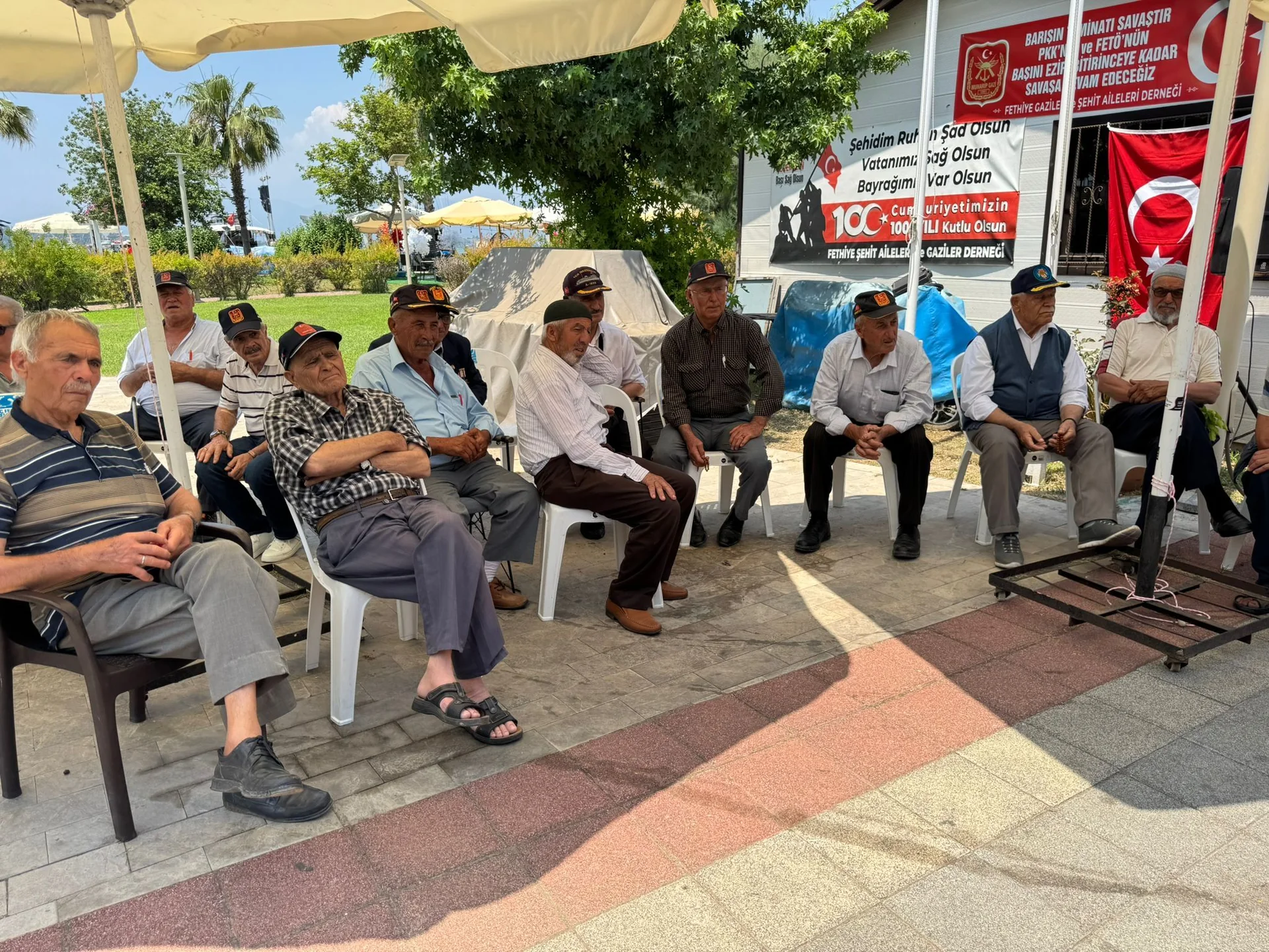Fethiye Gaziler ve Şehit Aileleri Derneği'nde Yeni Başkan Mahmut Topal Oldu