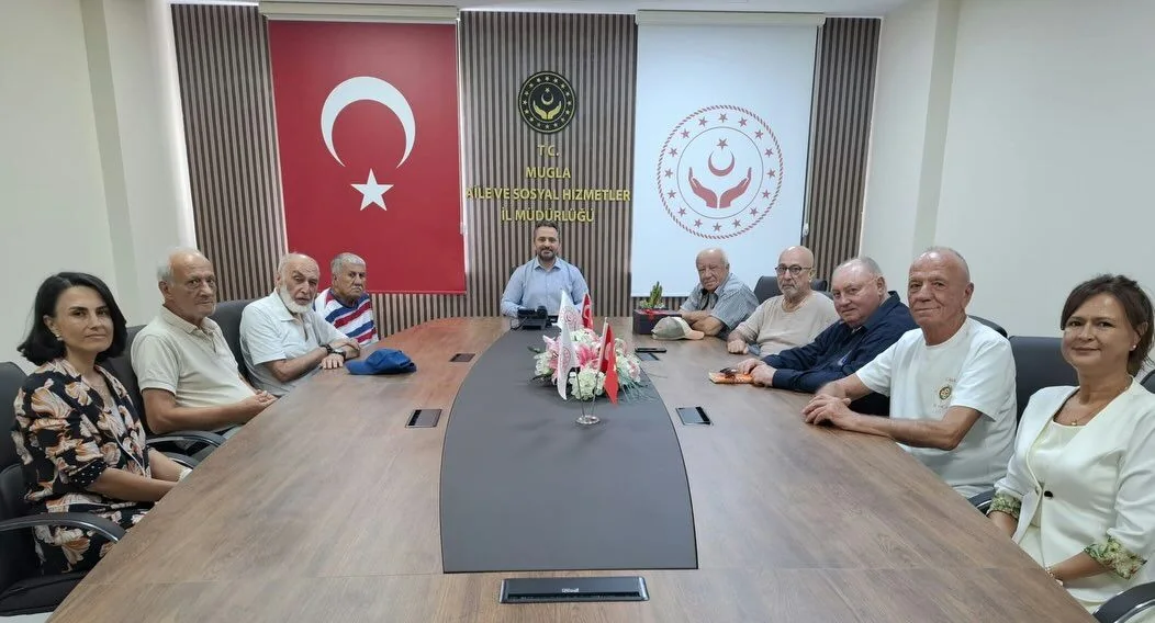 Fethiye Huzurevi’nden İl Müdürü Mahmut Selçuk’a Ziyaret