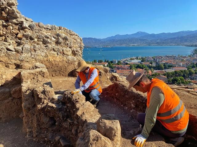 Fethiye Kalesi Kazılarında ‘Şapel’ Ortaya Çıkarıldı