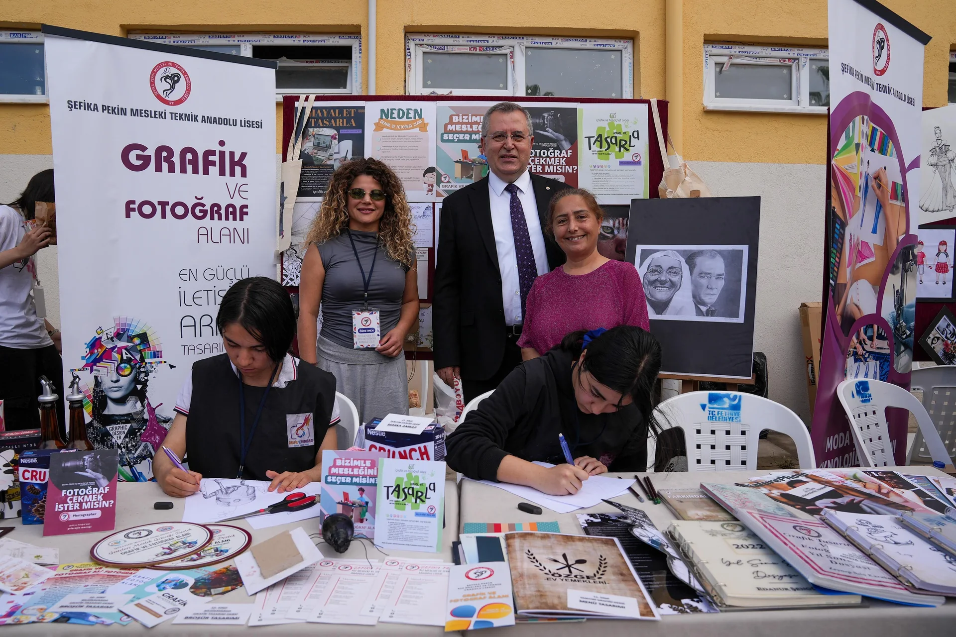 Fethiye Mesleki Eğitim Fuarı’nda Öğrenciler Tarafından Hazırlanan Proje Ve Ürünler Görücüye Çıktı