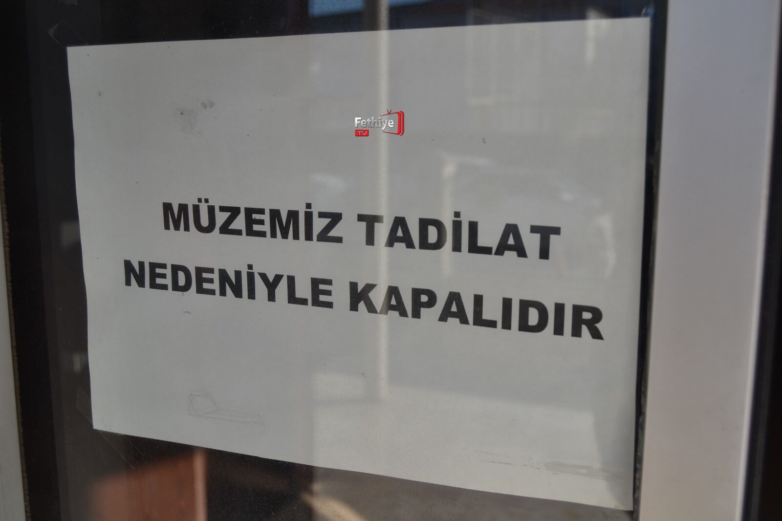 Fethiye Müzesi Yaklaşık 2 Yıldır Kapalı