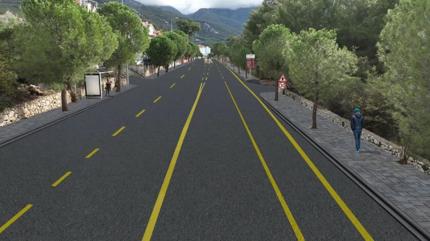 Fethiye - Ölüdeniz Yolu Çalışmaları 1 Hafta Ertelendi