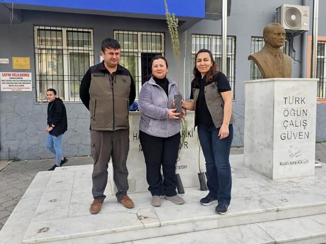 Öğrencilere Yangınlarla Mücadele İle İlgili Bilgilendirme Yapıldı