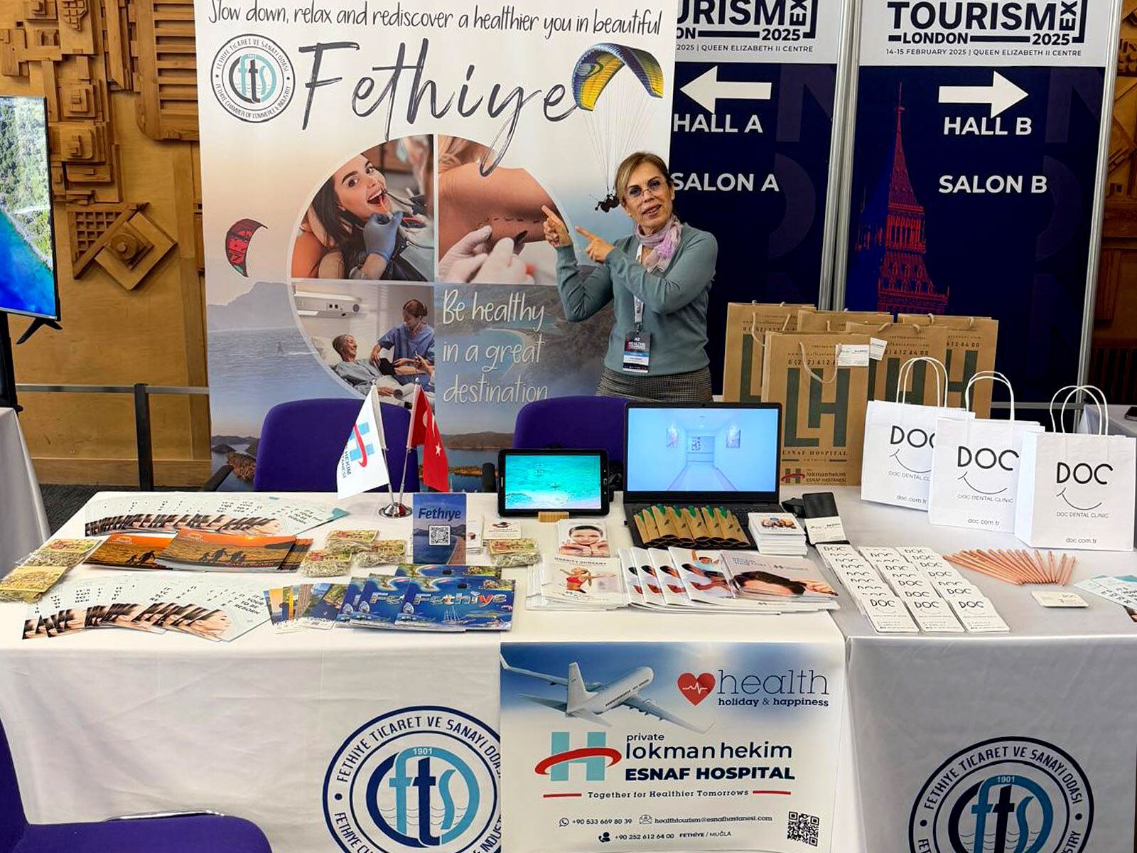 Fethiye Sağlık Turizmi İngiltere’de Dünyaya Tanıtıldı