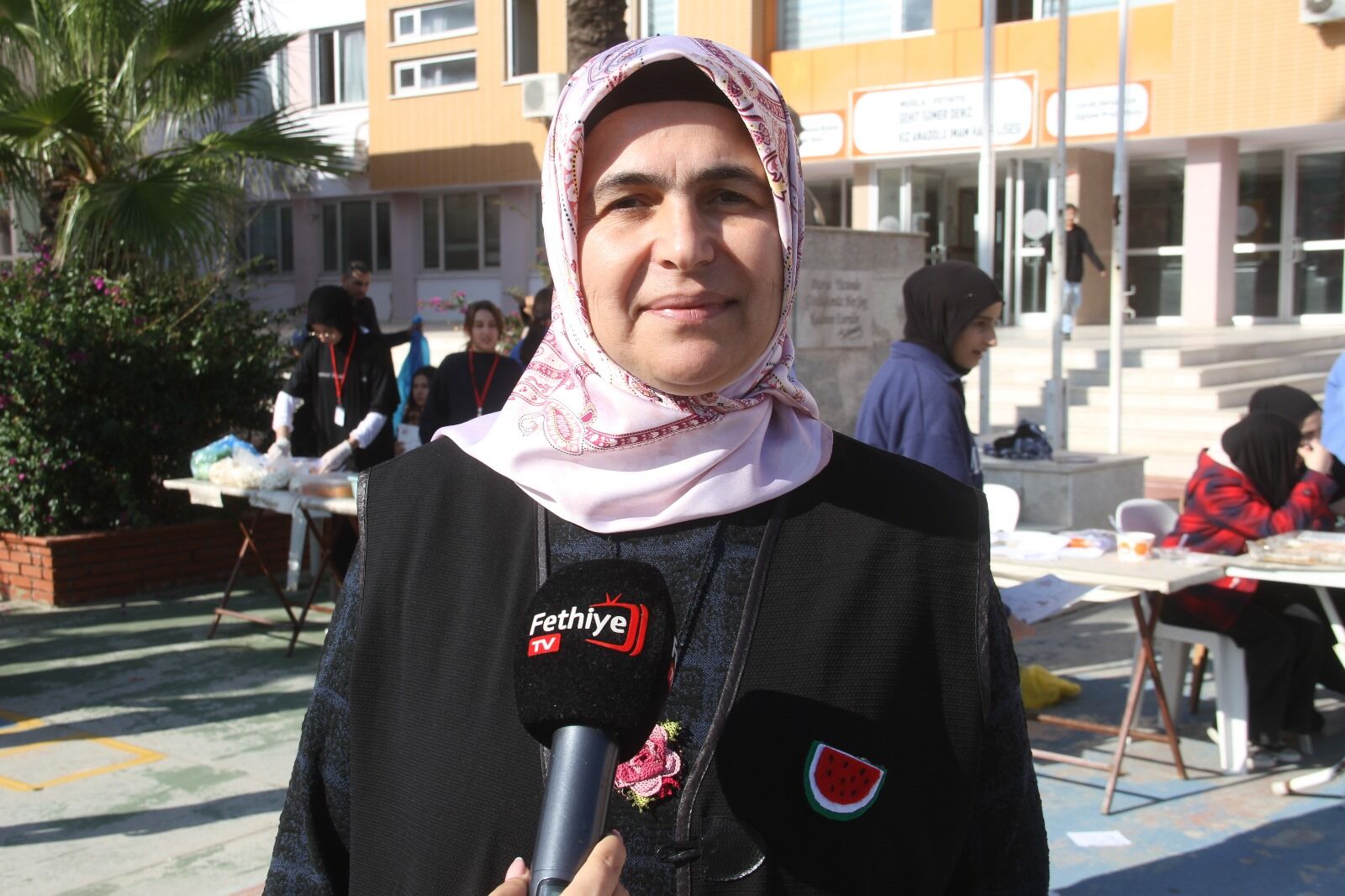 Fethiye Şehit Sümer Deniz Kız İmam Hatip Lisesi’nde Kermes Düzenlendi