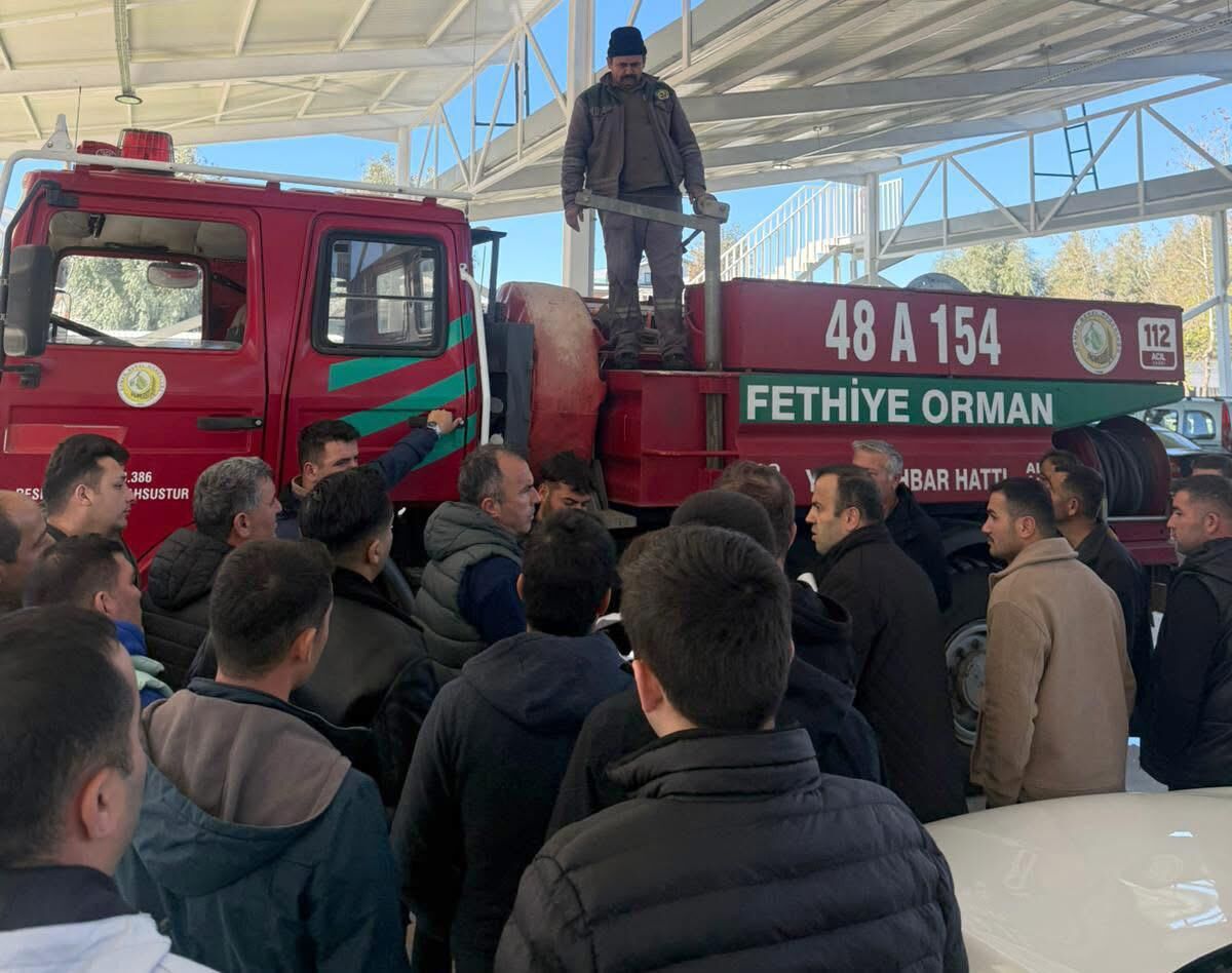 Fethiye Ve Seydikemer’deki Arazöz Operatörlerine Eğitim