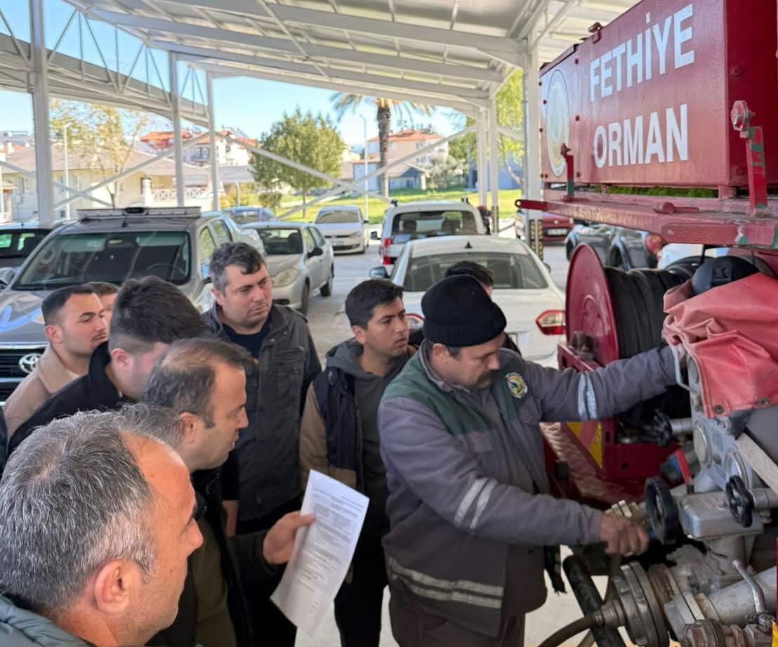 Fethiye Ve Seydikemer’deki Arazöz Operatörlerine Eğitim