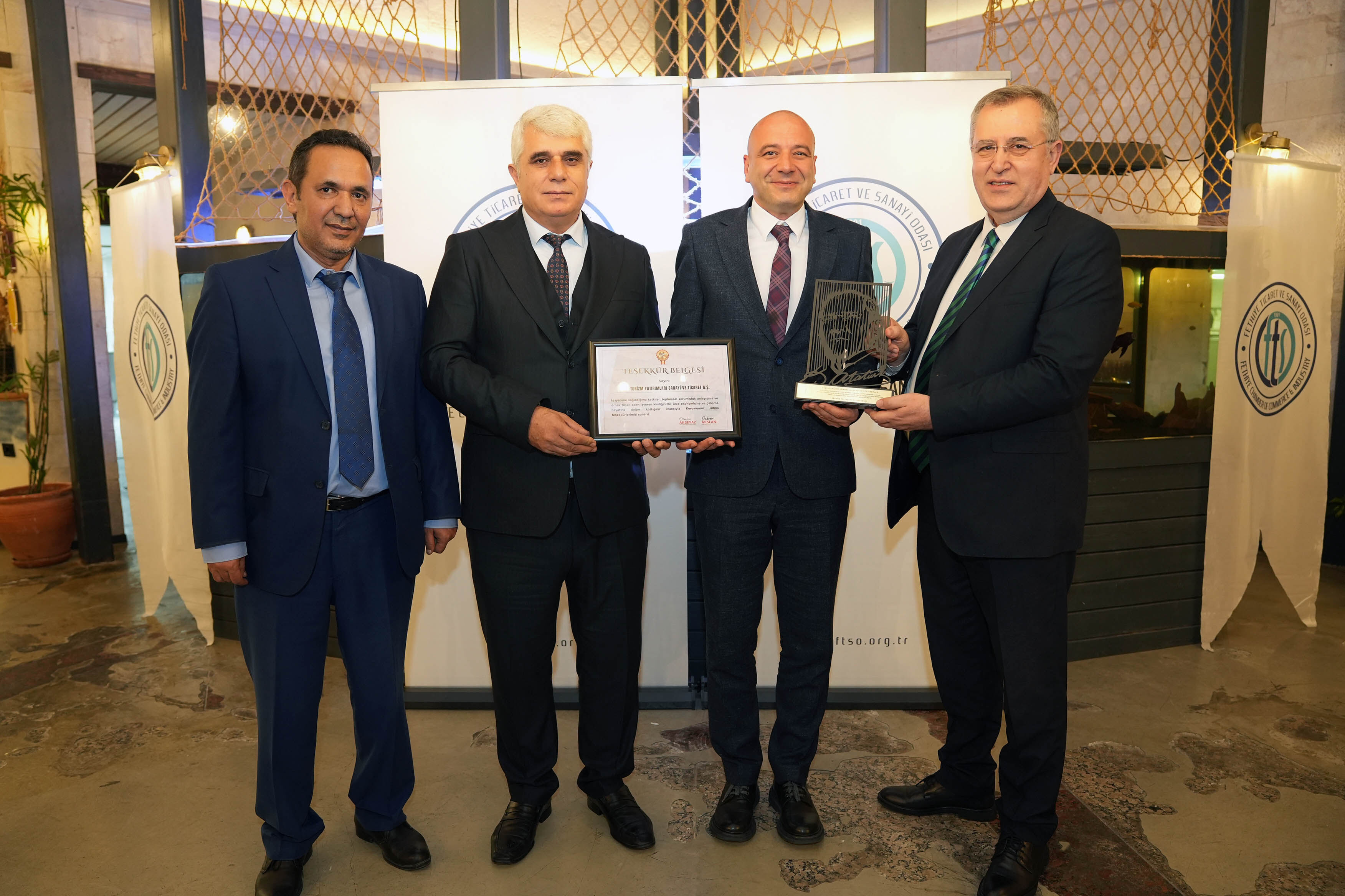 Fethiye Vergi Ve İstihdam Rekortmenlerine Teşekkür