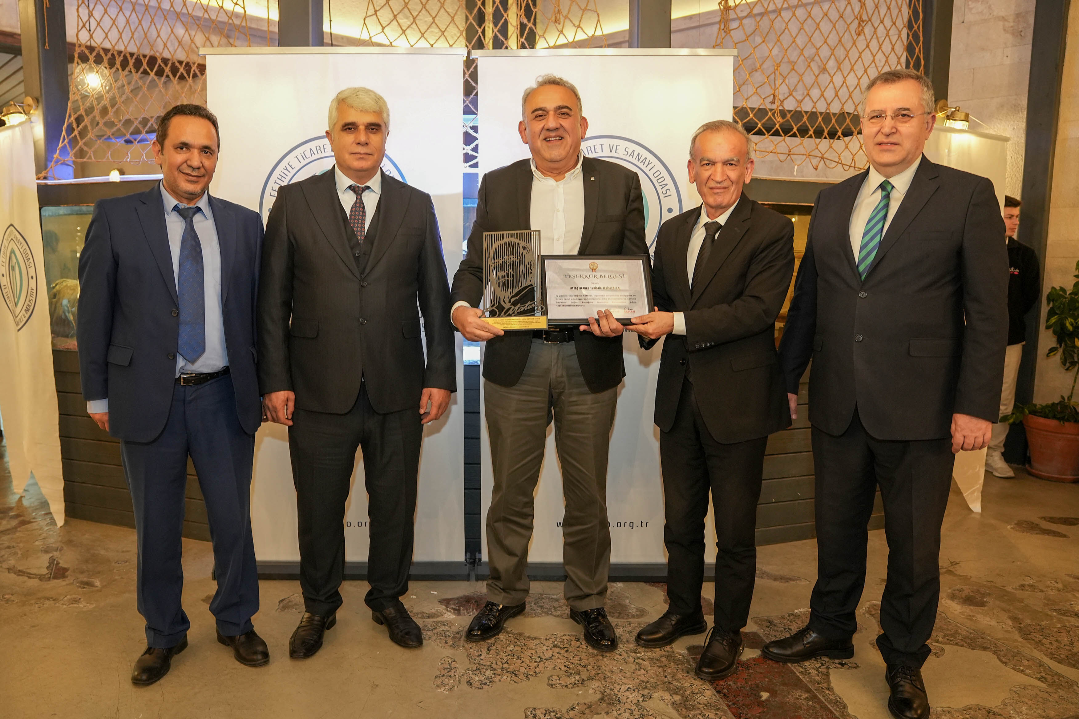 Fethiye Vergi Ve İstihdam Rekortmenlerine Teşekkür